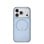 Funda para móvel OtterBox Symmetry Clear MagSafe Capa PC TPU Azul Transparente Proteção MIL-STD-810G para iPhone 17 Pro