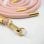 Cordon universel Casyx UCORD-CORD-0003 Rose poudré fibre polyester