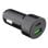 Kfz-Ladegerät Goobay 61739 USB-A USB-C PD 45W Schnellladen Schwarz