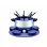 Fondue Tefal EF3514 800 W 8 fourchettes revêtement antiadhésif bleu gris