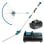 Tagliasiepi Makita DUN461WSF telescopico 46 cm batteria 18V verde