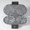 Gaufrier CLOER 1329 Inox 16,5 cm 1700 W contrôle température