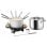 Fondue Unold 48645 Edelstahl 1,5 L 8 Personen 1000 W Schwarz Silber