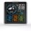 Stazione meteorologica BRESSER Quadro Individio con 3 sensori esterni LCD colore