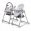 Trona Kinderkraft LASTREE 2-en-1 transformable compacte gris siège rembourré