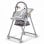 Trona Kinderkraft LASTREE 2-en-1 transformable compacte gris siège rembourré