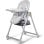Trona Kinderkraft LASTREE 2-en-1 transformable compacte gris siège rembourré
