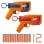 Pistolet de jeu HASBRO Nerf G1492EP4 Duo Pack 2 Lanceurs Multicolore