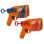 Pistolet de jeu HASBRO Nerf G1492EP4 Duo Pack 2 Lanceurs Multicolore