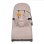 Hamaca de bebé Kinderkraft MIMI beige respaldo ajustable plegable juguetes