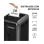 Aktenvernichter FELLOWES 225Mi Mikroschnitt 14 Blatt 60 L Anti-Stau Schwarz