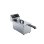 Friteuse Traditionnelle Saro EF 4 4L 2000W Acier Inoxydable Sécurité Optimale