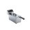 Friteuse Traditionnelle Saro EF 4 4L 2000W Acier Inoxydable Sécurité Optimale