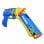 Pistola de brinquedo HASBRO Nerf Fortnite Half Tone Hero 12 dardos azul/amarelo