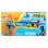 Pistola de brinquedo HASBRO Nerf Fortnite Half Tone Hero 12 dardos azul/amarelo