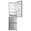 Réfrigérateur Combiné Haier HTR3518ENMX No Frost 185 cm 303 L E Inox