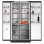 Frigorífico Americano INFINITON SBS-535A93XEB No Frost 193cm 508L E Inox