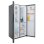Frigorífico Americano INFINITON SBS-630A85XES Total No Frost 185cm 540L E Inox
