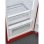 Frigorífico Una Puerta SMEG FAB28RRD6 No Frost 153cm 270L C Rojo Retro