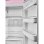 Frigorífico Una Puerta SMEG FAB28RPK6 No Frost 153cm 270L C Rosa