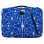 Notebook-Hülle Exacompta Flower 14" Blau Weiß Polyester Recycling Griff