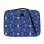 Notebook-Hülle EXACOMPTA Flower 16 Zoll Blau Weiß recycelter Polyester