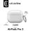 Étui Cellularline Clear AirPods Pro 3 Transparent avec crochet léger