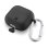 Funda Cellularline Bounce AirPods Pro 3 silicona negra con gancho resistente