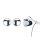 Sony PlayStation VR2 Gafas VR OLED 2000x2040p FOV 110° 120Hz Seguimento Ocular