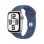 Apple Watch SE GPS 4G 44mm OLED Aluminio Plata Correa Azul M/L Resistente al Agua 50 m