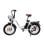 Bicicleta Elétrica Drvetion Ct20 Dobrável 750W 48V 15Ah Shimano 7V Pneus 20x4.0 Branco Pérola