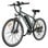 Bicicleta eléctrica Yoloway M10 250 W 36 V 12,5 Ah Verde Suspensão LCD