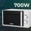 Microonde Svan SMW2701G 20L 700W con Grill 5 Livelli Potenza
