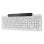 Teclado Lenovo 800 completo Bluetooth sem fios teclas Plunger branco solar
