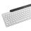 Teclado Lenovo 800 completo Bluetooth sem fios teclas Plunger branco solar