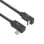 Cavo USB ACT AC3570C USB-C angolato 2m 10Gbps 60W 4K PVC Nero