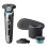Afeitadora Philips SHAVER Series 9000 S9974/55 eléctrica Wet & Dry SkinIQ cromo