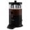 Dispensador de chocolate quente, 6 L, 1200 W, preto