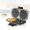 Máquina de Waffles Unold 48241 com Formato de Coração Duplo e Ajuste de Termostato, 1300W, Metal