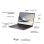 Portátil ASUS Zenbook S 14 OLED UX5406SA-PZ303W 14" Intel Core Ultra 7 258V 32GB 1TB SSD Arc Graphics 140V Windows 11 Home