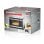 Four électrique Rommelsbacher BG 1055/E 18L Noir Inox convection minuterie 60 min