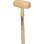 Masse KS Tools 140.5231 Bois 24 cm 160 g poignée bois