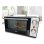 Horno elettrico Jocca 2330 11 litri Nero compatto con timer e accessori