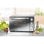 Horno électrique Rommelsbacher BGS 1500 30 L Noir Argent avec rôtissoire et convection