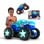 Monster truck Hot Wheels JBD90 1:15 bateria integrada sonoro plástico