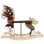 Cavalo de Balanço Le Toy Van Rocking Horse Madeira Multicolorido Interior