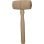 Mallet KS Tools 140.5232 bois manche 30 cm tête 300 g