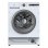 Lavasecadora INFINITON 8kg D WSD-BBG86WAD integrada con display táctil