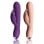 Vibrador Rabbit Rocks-Off Flutter Rabbit 10 velocidades silicone roxo USB