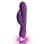 Vibrador Rabbit Rocks-Off Flutter Rabbit 10 velocidades silicone roxo USB